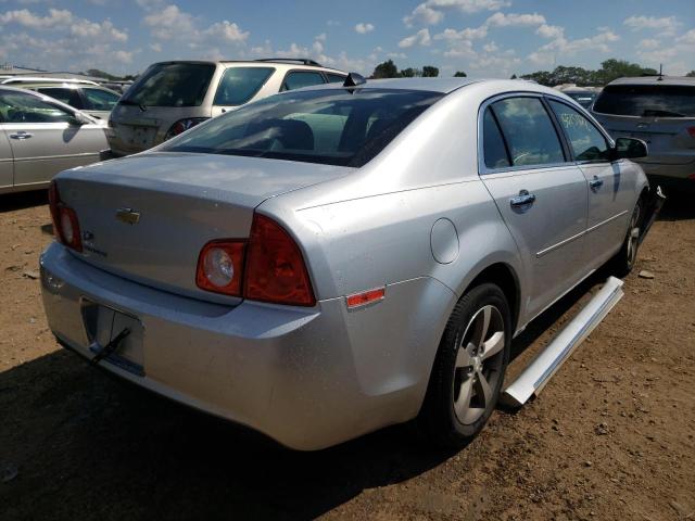 1G1ZC5E07CF223747 - 2012 CHEVROLET MALIBU 1LT 银色 照片 4
