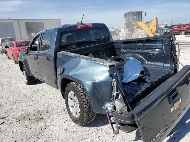 1GCGSCEN6K1199051 - 2019 CHEVROLET COLORADO L BLUE photo 9