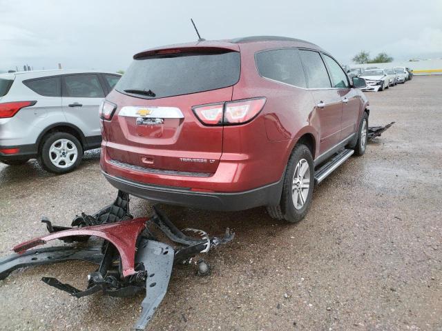 1GNKRGKD6FJ291699 - 2015 CHEVROLET TRAVERSE L BURGUNDY photo 4