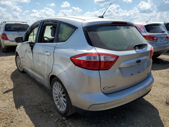 1FADP5BU2GL107866 - 2016 FORD C-MAX SEL SILVER photo 3