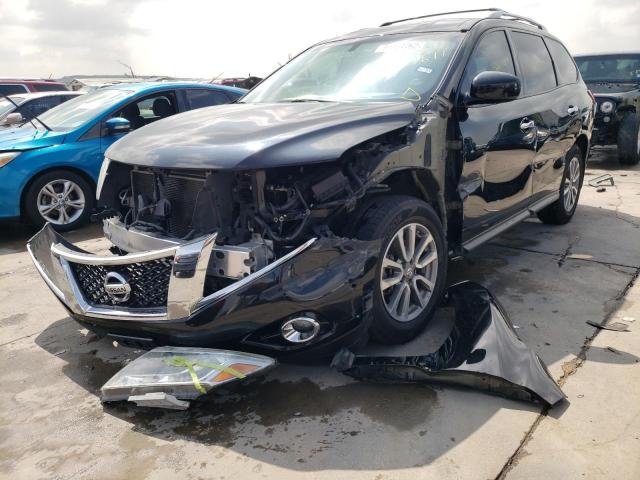 5N1AR2MN9FC712666 - 2015 NISSAN PATHFINDER BLACK photo 2