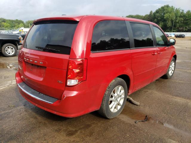 2C4RDGEG7CR389367 - 2012 DODGE GRAND CARA RED photo 4