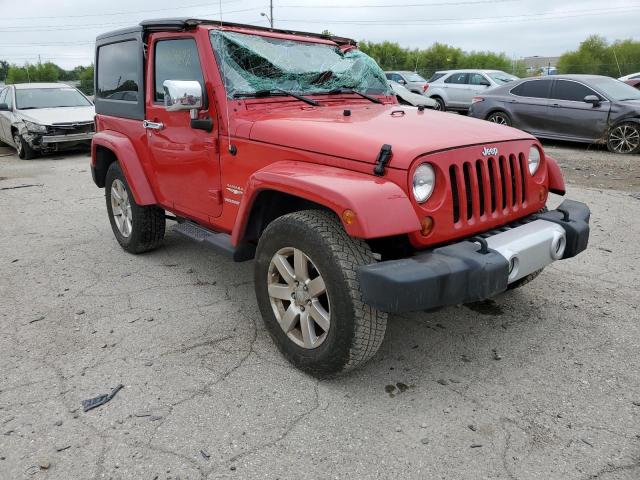 1C4AJWBG5CL244468 - 2012 JEEP WRANGLER S RED photo 1