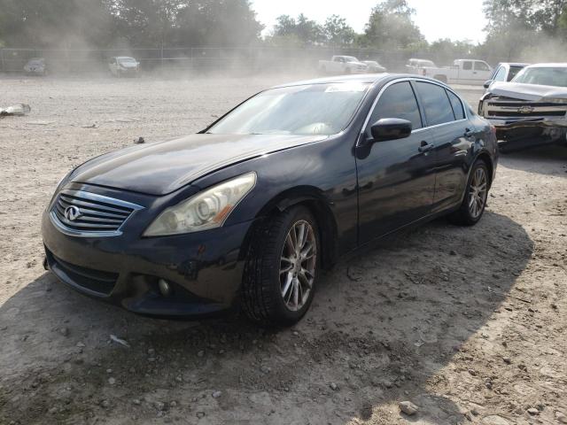 JN1CV6AR1CM975699 - 2012 INFINITI G37 BLACK photo 2