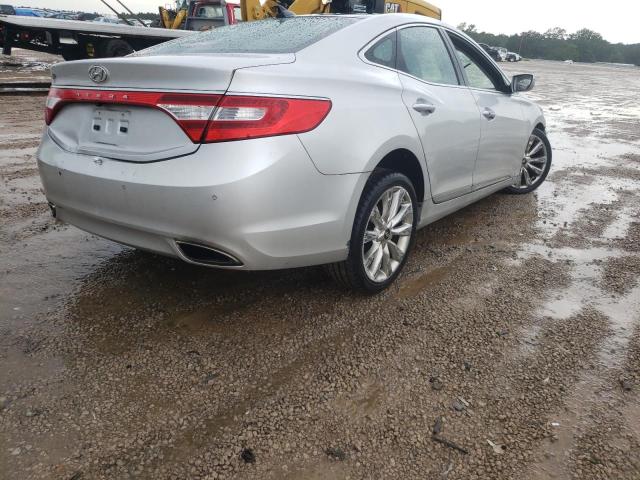 KMHFH4JGXDA309864 - 2013 HYUNDAI AZERA GLS SILVER photo 4