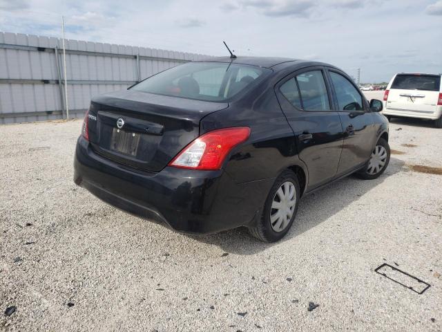 3N1CN7AP0FL877136 - 2015 NISSAN VERSA S BLACK photo 4