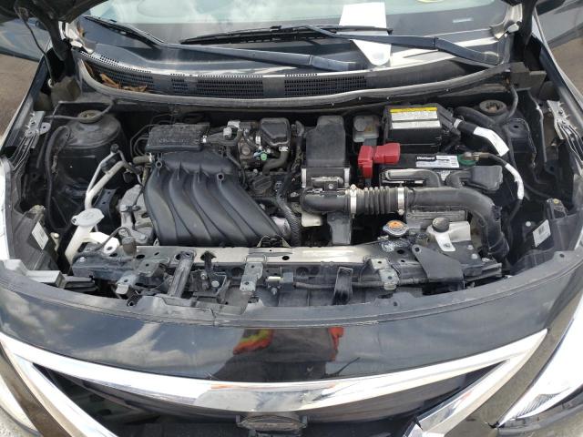 3N1CN7AP0FL877136 - 2015 NISSAN VERSA S BLACK photo 7