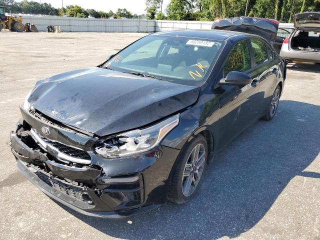 3KPF34AD1KE094863 - 2019 KIA FORTE GT L BLACK photo 2