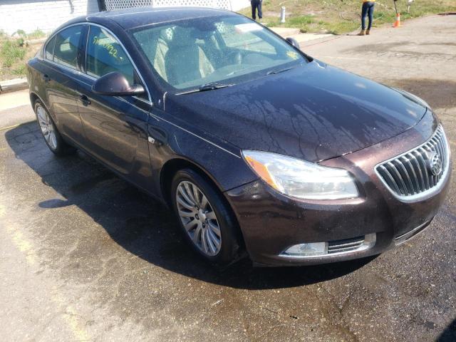 W04GN5EC4B1060547 - 2011 BUICK REGAL CXL BURGUNDY photo 1