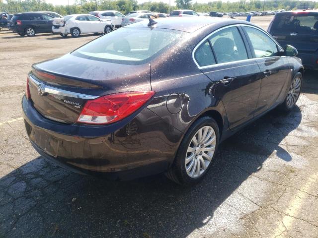 W04GN5EC4B1060547 - 2011 BUICK REGAL CXL BURGUNDY photo 4