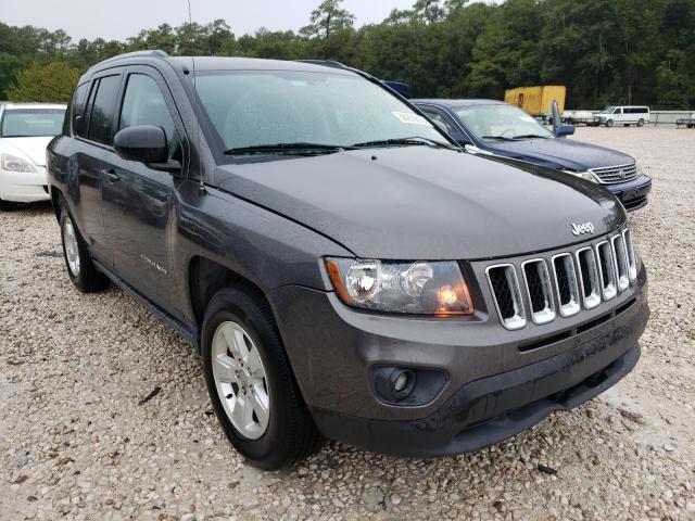 1C4NJCBA7ED776913 - 2014 JEEP COMPASS SP GRAY photo 1