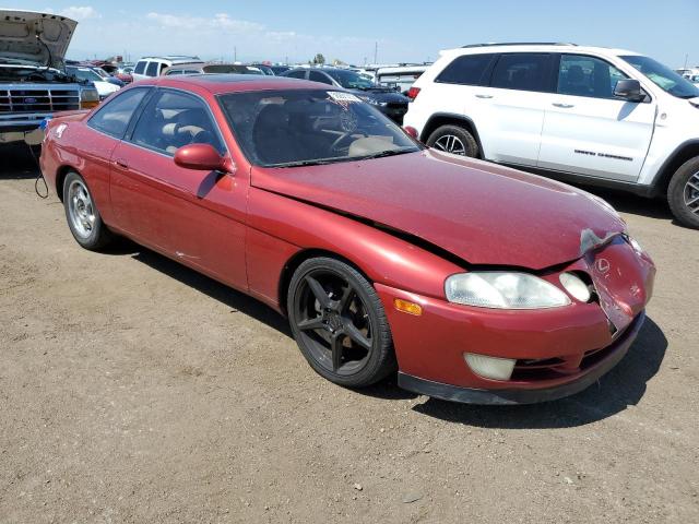 JT8UZ30C7R0038274 - 1994 LEXUS SC 400 RED photo 1