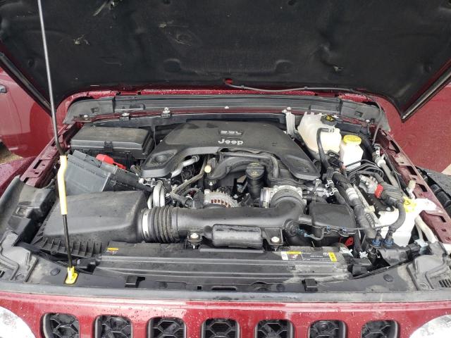 1C6JJTBG3ML590431 - 2021 JEEP GLADIATOR RED photo 7