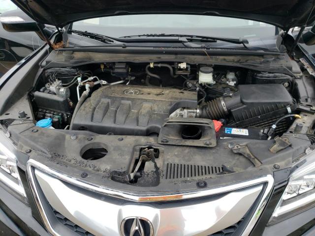 5J8TB4H38JL017160 - 2018 ACURA RDX BLACK photo 7