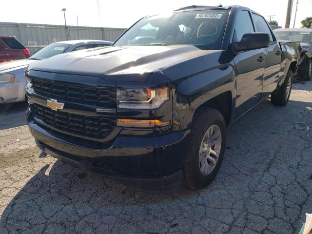 3GCPCPEC3JG363097 - 2018 CHEVROLET SILVERADO BLACK photo 2