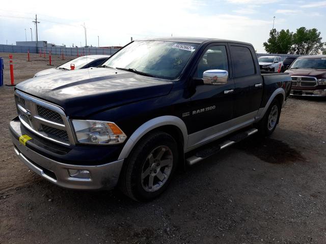 1C6RD7NT4CS328089 - 2012 DODGE RAM 1500 L BLACK photo 2