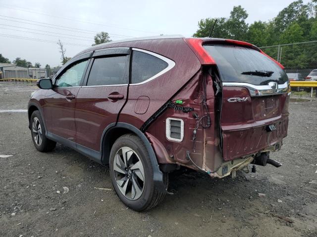 5J6RM4H96FL132736 - 2015 HONDA CR-V TOURI RED photo 3