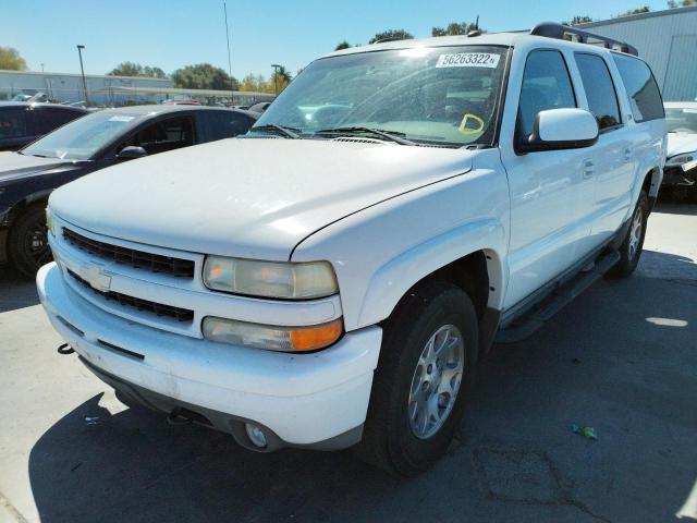 3GNFK16T13G136009 - 2003 CHEVROLET SUBURBAN K WHITE photo 2