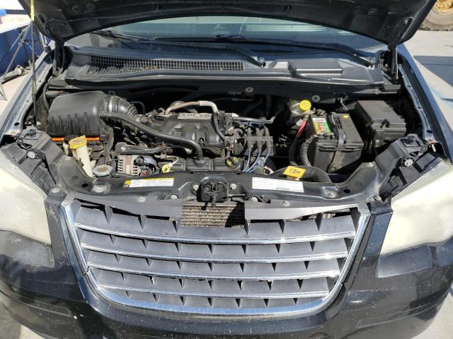 2A8HR54P68R767987 - 2008 CHRYSLER TOWN & COU BLACK photo 7