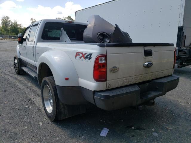 1FT8W4DT2FEC78231 - 2015 FORD F450 SUPER WHITE photo 3