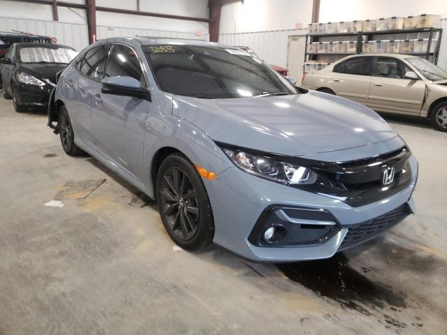 SHHFK7H66MU222389 - 2021 HONDA CIVIC EX GRAY photo 1