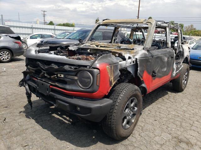 1FMDE5BH3MLA82373 - 2021 FORD BRONCO BAS RED photo 2