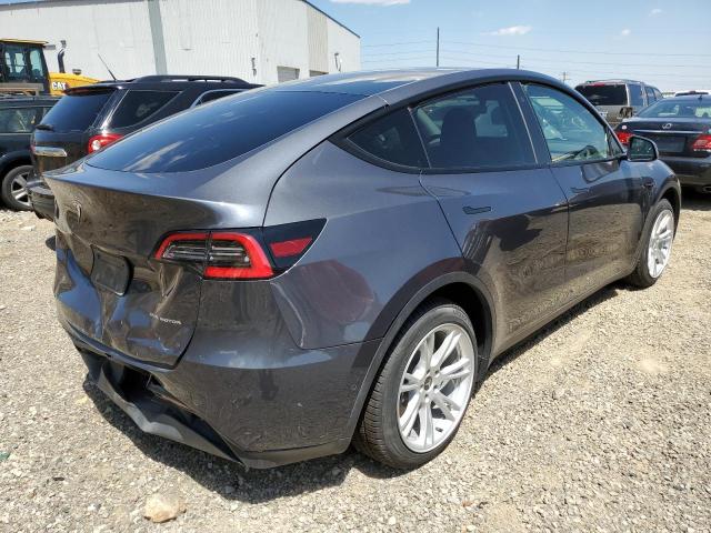 5YJYGDEE3MF089452 - 2021 TESLA MODEL Y رمادي صورة 4