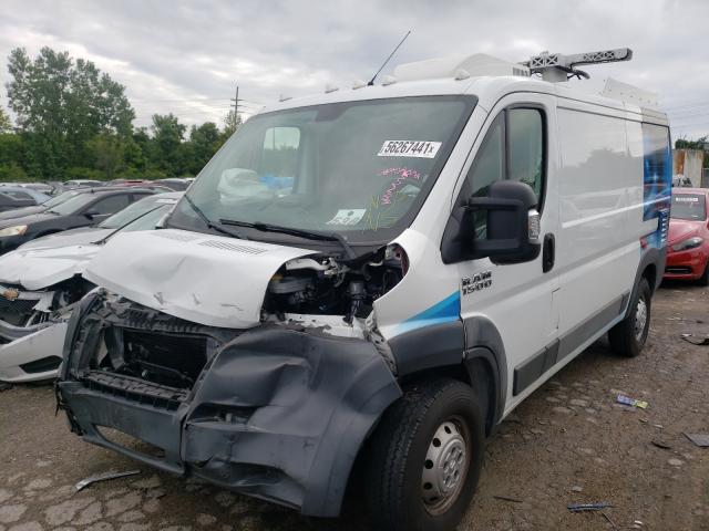 3C6TRVAG5FE502666 - 2015 RAM PROMASTER WHITE photo 2