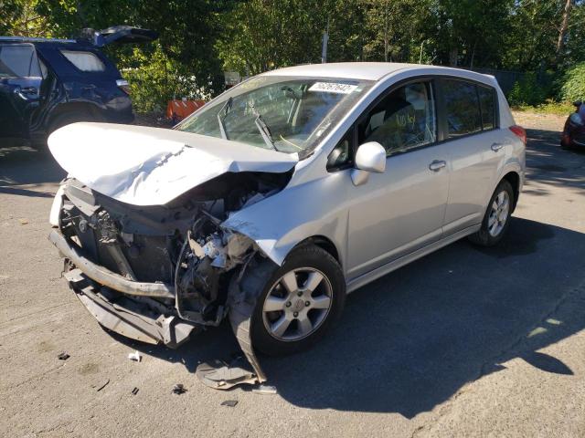 3N1BC13E28L379890 - 2008 NISSAN VERSA S SILVER photo 2