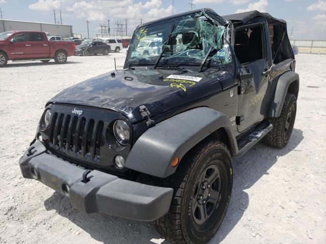 1C4AJWAG5FL658579 - 2015 JEEP WRANGLER S BLACK photo 2