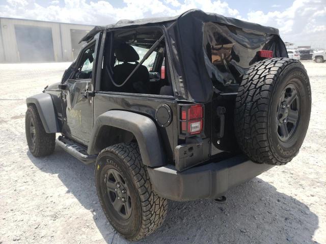 1C4AJWAG5FL658579 - 2015 JEEP WRANGLER S BLACK photo 3