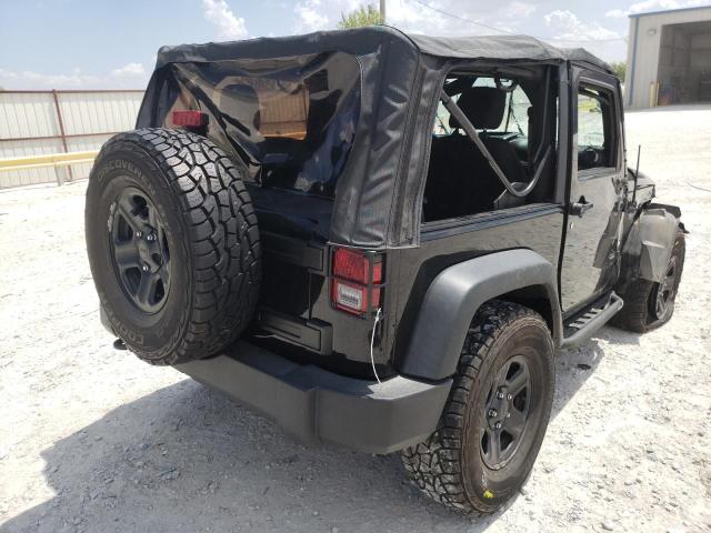 1C4AJWAG5FL658579 - 2015 JEEP WRANGLER S BLACK photo 4