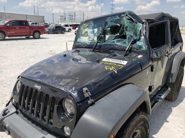 1C4AJWAG5FL658579 - 2015 JEEP WRANGLER S BLACK photo 9