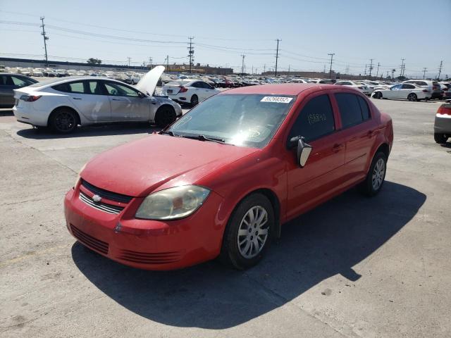 1G1AD5F50A7225755 - 2010 CHEVROLET COBALT 1LT RED photo 2