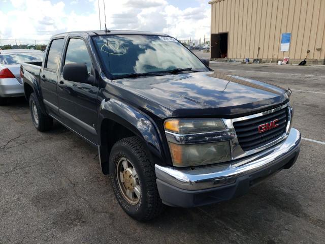 1GTDT136068291334 - 2006 GMC CANYON BLACK photo 1