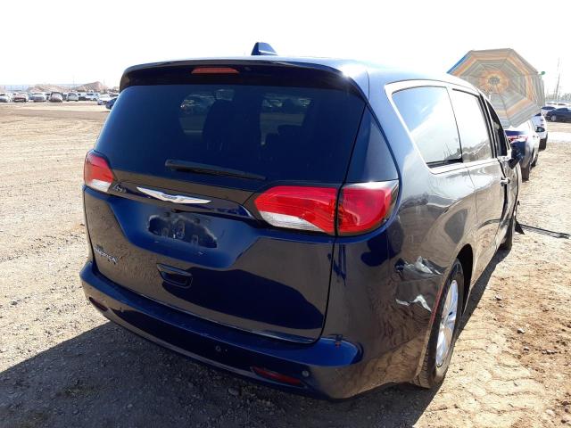 2C4RC1CG7JR169193 - 2018 CHRYSLER PACIFICA L BLUE photo 4