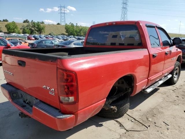 1D7HU18D94S674605 - 2004 DODGE RAM 1500 S RED photo 4