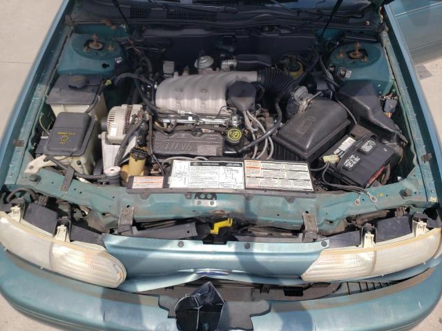 1FALP52U9PA249140 - 1993 FORD TAURUS GL TEAL photo 7