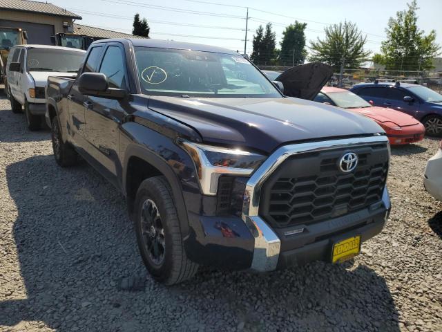 5TFLA5DA3NX035124 - 2022 TOYOTA TUNDRA DOU BLUE photo 1