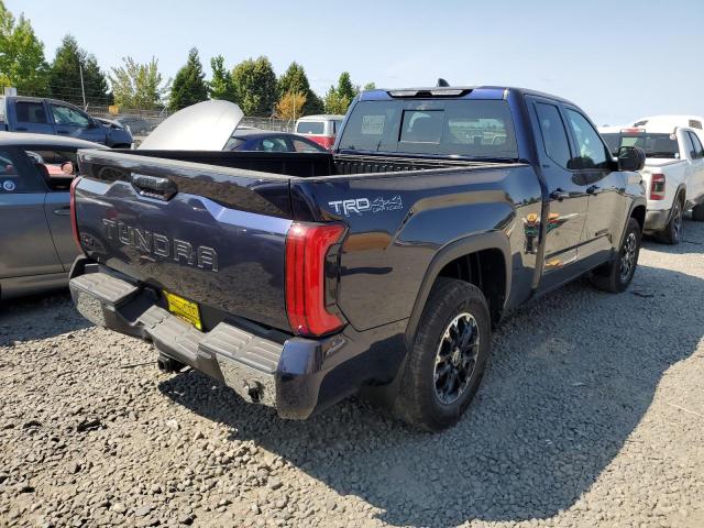 5TFLA5DA3NX035124 - 2022 TOYOTA TUNDRA DOU BLUE photo 4