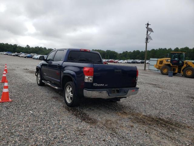 5TBEV54108S481330 - 2008 TOYOTA TUNDRA CRE BLUE photo 3