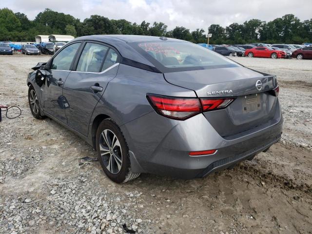 3N1AB8CV7LY234539 - 2020 NISSAN SENTRA SV GRAY photo 3