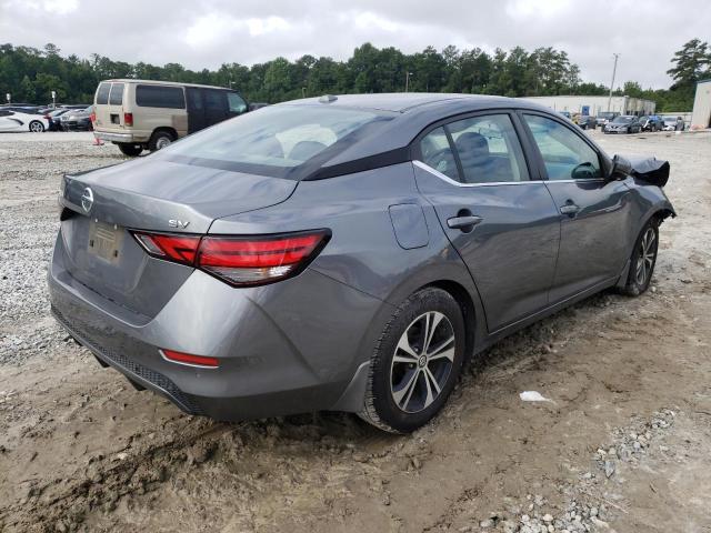 3N1AB8CV7LY234539 - 2020 NISSAN SENTRA SV GRAY photo 4