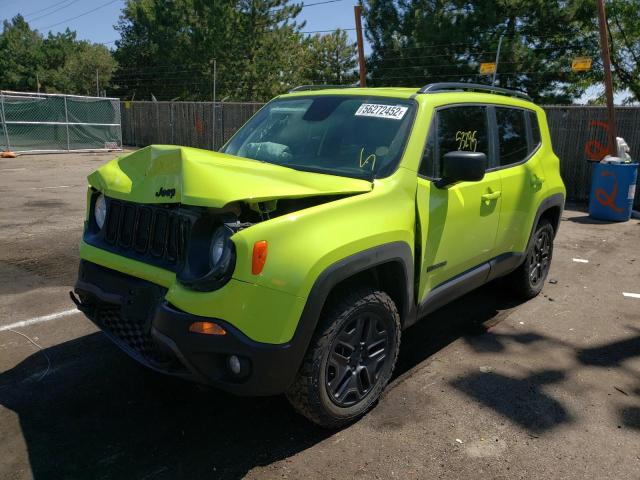 ZACCJBAB2JPH38982 - 2018 JEEP RENEGADE SPORT  photo 2