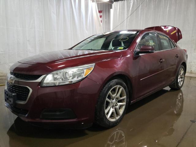 1G11C5SL1FF222545 - 2015 CHEVROLET MALIBU 1LT 栗色 照片 2