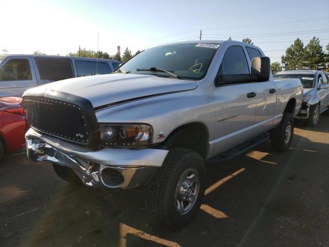 3D7KU28CX4G197693 - 2004 DODGE RAM 2500 S Արծաթագույն լուսանկար 2