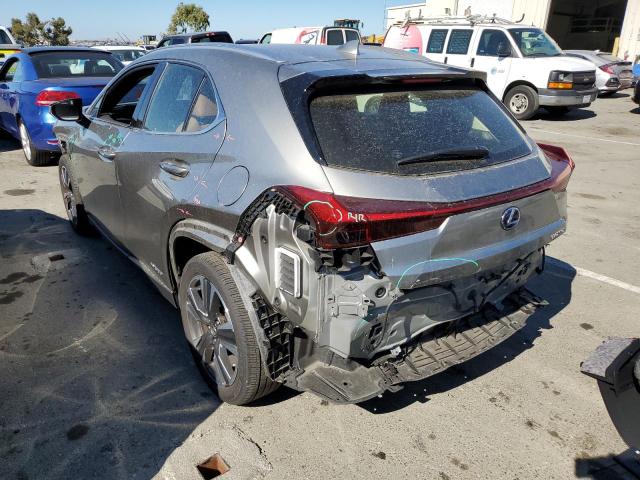 JTHX9JBH6M2053128 - 2021 LEXUS UX 250H GRAY photo 3