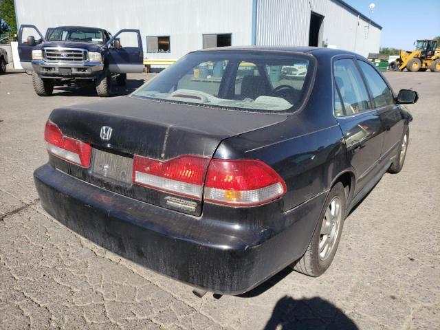 JHMCG56742C022965 - 2002 HONDA ACCORD SE BLACK photo 4