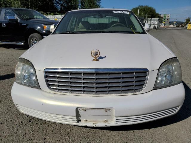 1G6KD54Y95U240371 - 2005 CADILLAC DEVILLE WHITE photo 10