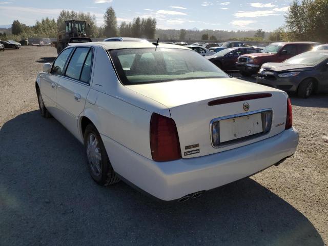 1G6KD54Y95U240371 - 2005 CADILLAC DEVILLE WHITE photo 3